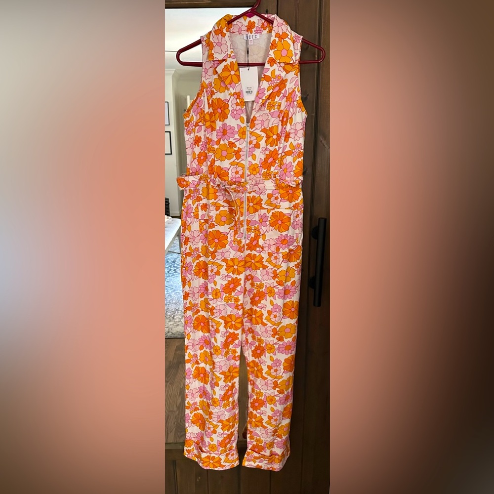 Floral jumpsuit